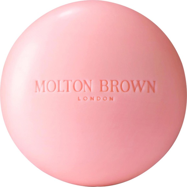 Molton Brown Delicious Rhubarb & Rose Perfumed Soap (Hartseife, 150 ml)