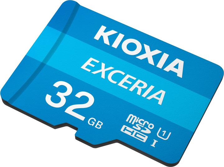 Actual product image Kioxia Exceria (32 GB, microSDHC, U1, UHS-I)
