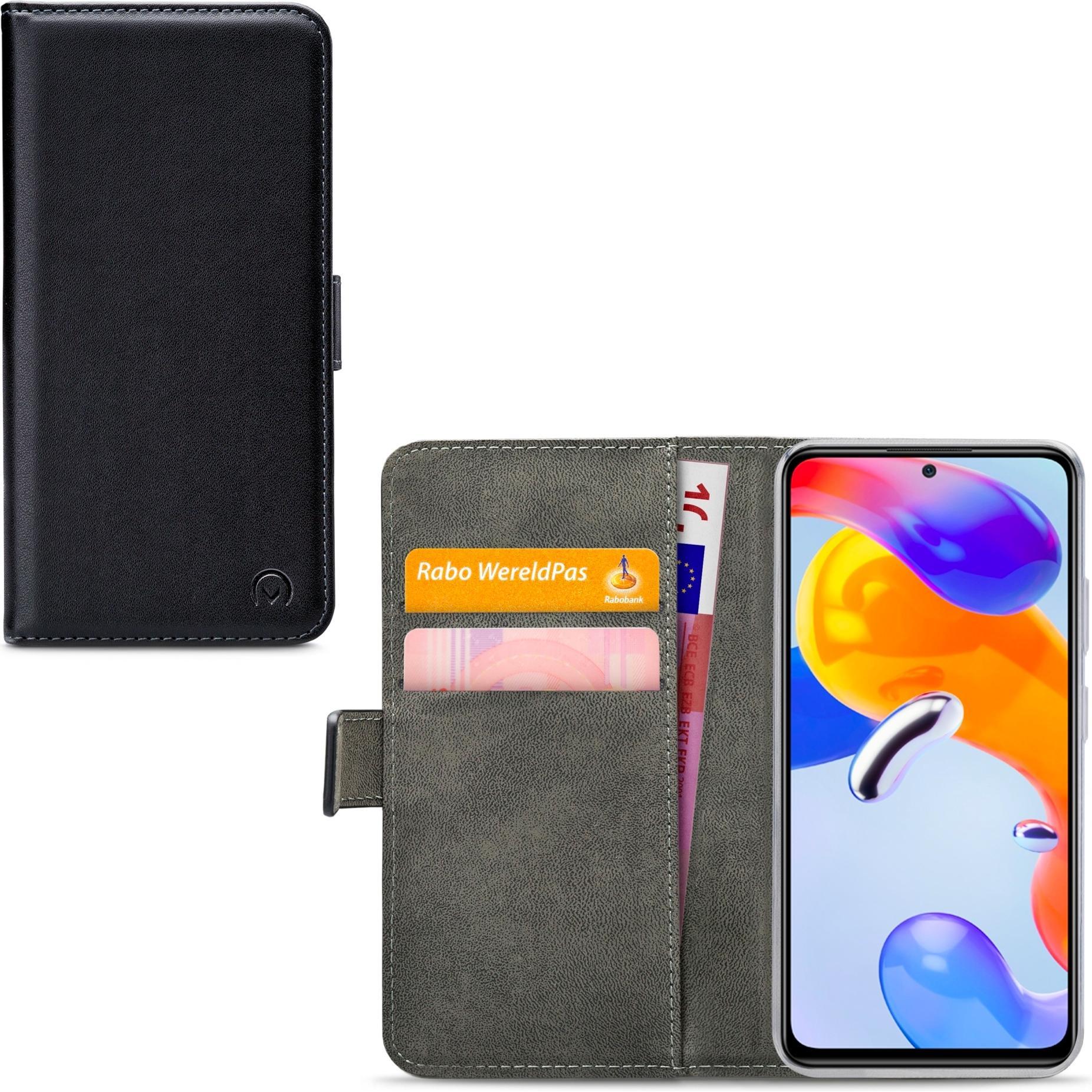 Thumbnail - Mobilize Klassische Gelly-Geldbörse (Xiaomi Redmi Note 11 Pro 5G), Smartphone Hülle, Schwarz