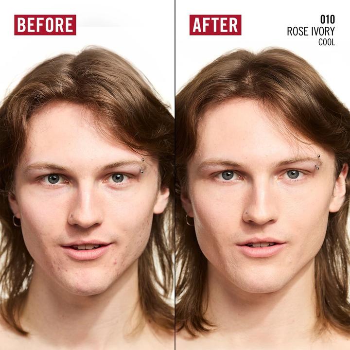 Actual product image Rimmel London Kind & Free Glow It Up Moisturising Skin Tint (010 Rose Ivory)