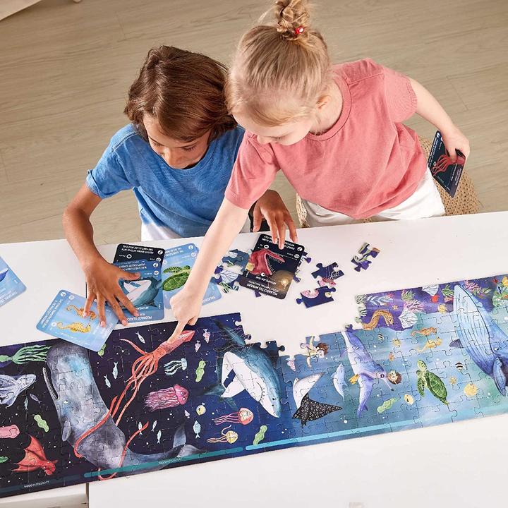Actual product image Hape Puzzle life in the ocean (200 pieces)