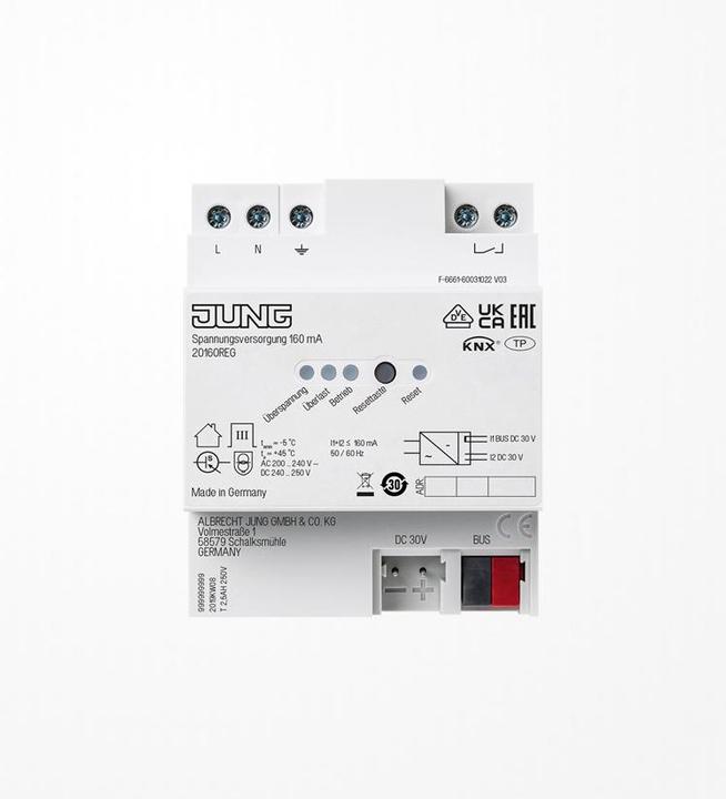 Actual product image JUNG 20160REG KNX power supply