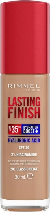 Rimmel London Lasting Finish 35H (201 Classic Beige)