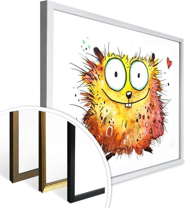 Produktbild Trenddeko Happy Hamster (50 x 40 cm)