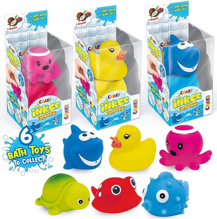 Produktbild Craze Inkee Badebombe Funnyz mit Badespielzeug