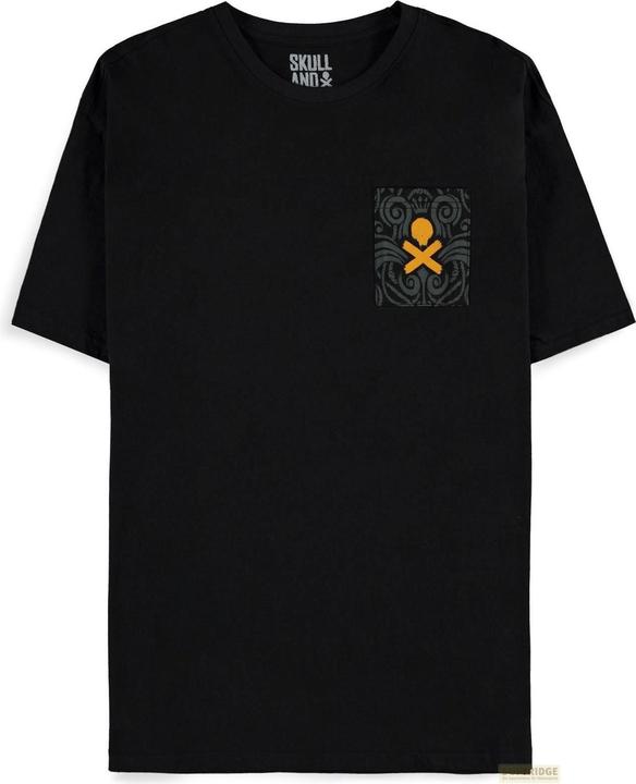 Difuzed Skull & Bones - Men's Short Sleeved T-shirt (Chest Pocket) - 2XL (XXL)