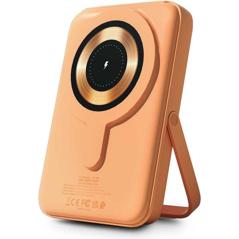 Thumbnail - Urban Factory WIFI MAGNEE POWERBANK 10.000MAH APRICO (10000 mAh), Powerbank, Orange