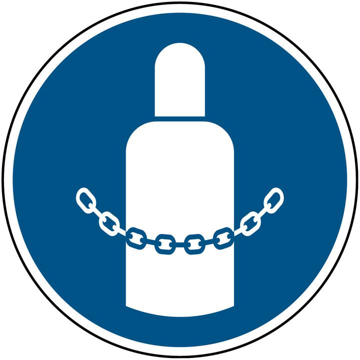 Produktbild Brady Secure gas cylinders - ISO