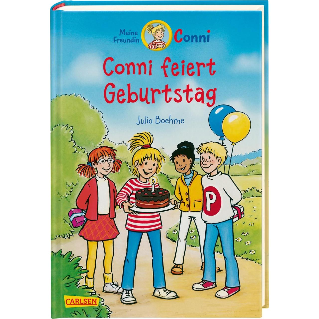 Conni-Erzählbände, Band 4: Conni feiert Geburtstag (farbig illustriert), Kinderbücher von Julia Boehme, Herdis Albrecht
