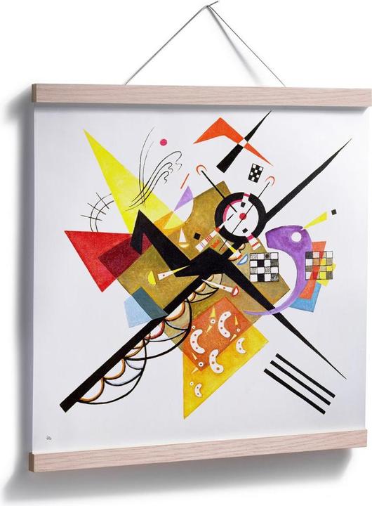 Image du produit Trenddeko Kandinsky - Sur blanc II (50 x 50 cm)