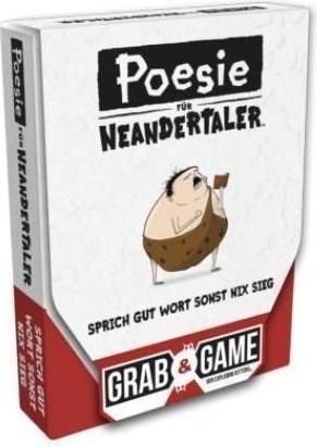 Exploding Kittens EXKD0047 - Poetry for Neanderthals: Grab & Game (German)