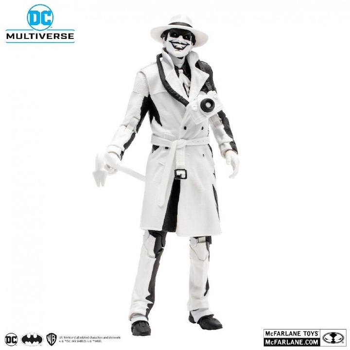 Actual product image McFarlane Batman: Three Jokers DC Multiverse Action Figure The Joker: The Comedian Sketch Edition (Gold