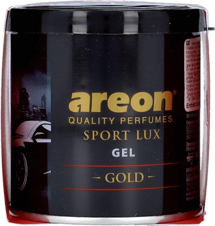 Actual product image Areon Car Sport Lux Gold Gel Can 80 g