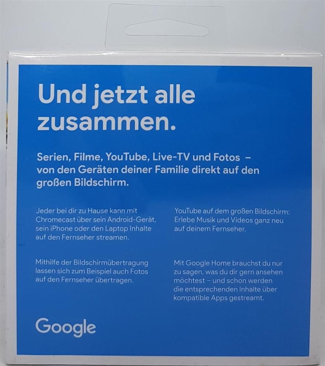Actual product image Google Chromecast 3 (Android 4.2 (Jelly Bean), Android 4.0 (Ice Cream Sandwich))