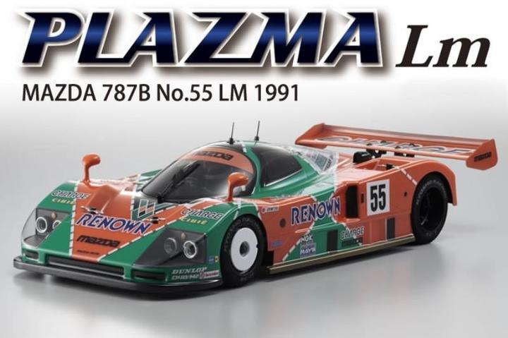 Actual product image Kyosho PLAZMA Lm MAZDA 787B (1/12 EP Racing Car (Kit)