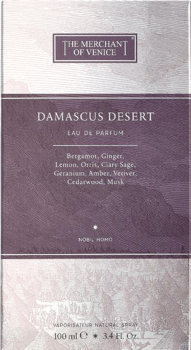 Image du produit The Merchant of Venice Nobil Homo Damascus Desert Eau de Parfum (Eau de parfum, 100 ml)