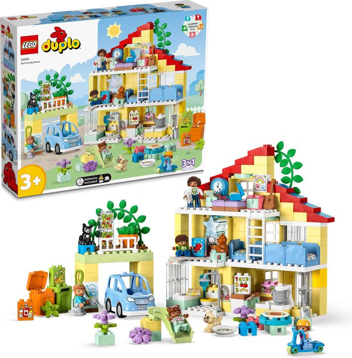 Image du produit LEGO Maison familiale 3 en 1 (10994)
