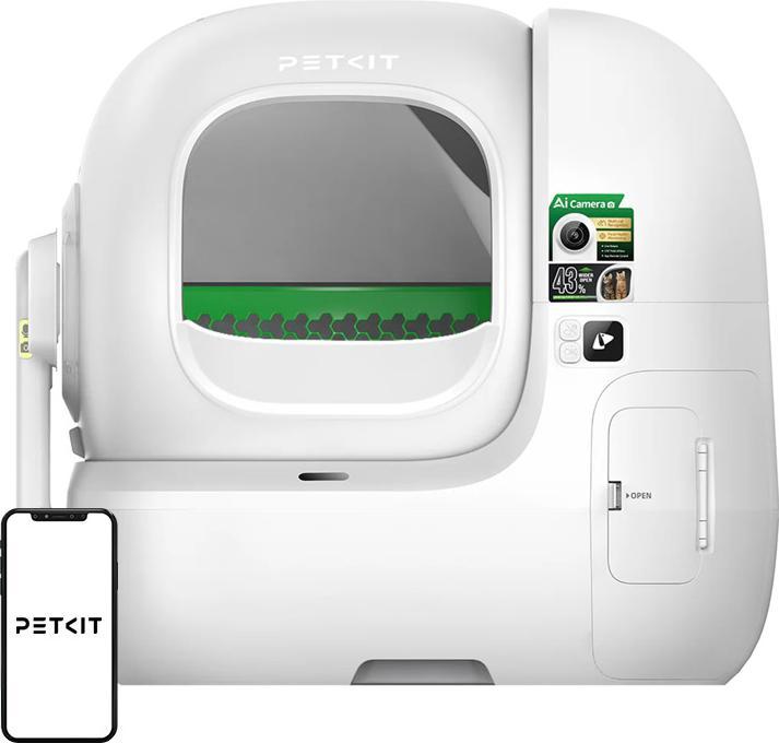 Actual product image Petkit Purobot Max Pro 2 (Cat litter box closed, Self-cleaning litter tray)