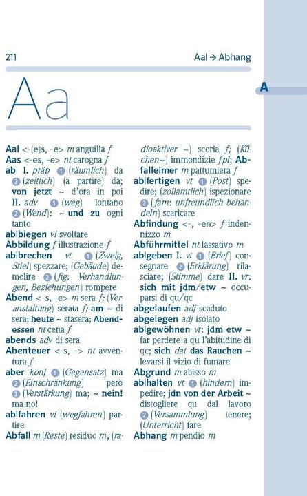 Produktbild Dizionario italiano tascabile (Deutsch, Italienisch, 2022)