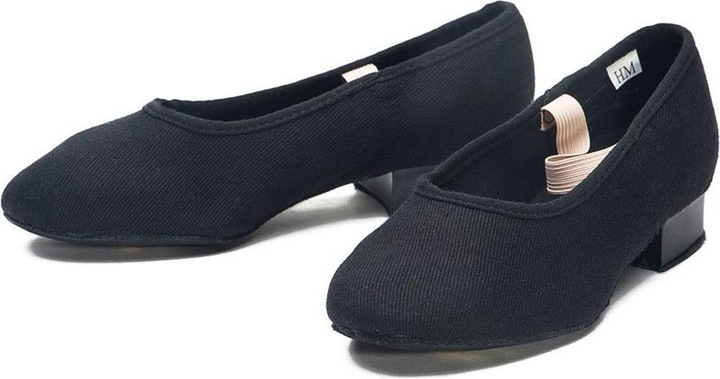 Actual product image Sansha Low character fabric dance shoes (29)