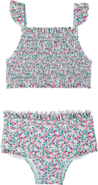 Actual product image Vertbaudet Mädchen Bikini mit gesmoktem Oberteil (86)