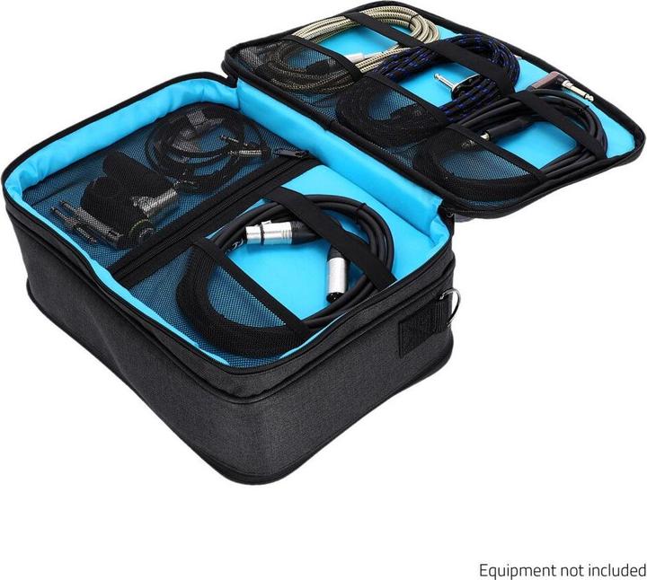 Immagine prodotto Adam Hall ORGAFLEX® Cable Bag M - Borsa organizzativa imbottita per cavi e accessori, misura M 17".