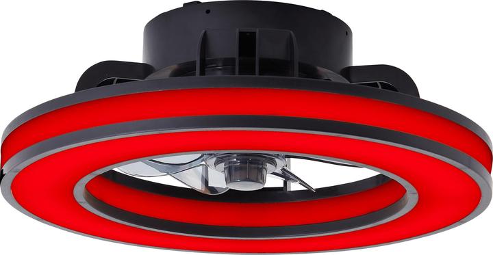 Produktbild Brilliant LED-Deckenleuchte Mondello, mit Ventilator, 26 W, 3100 lm (3100 lm)