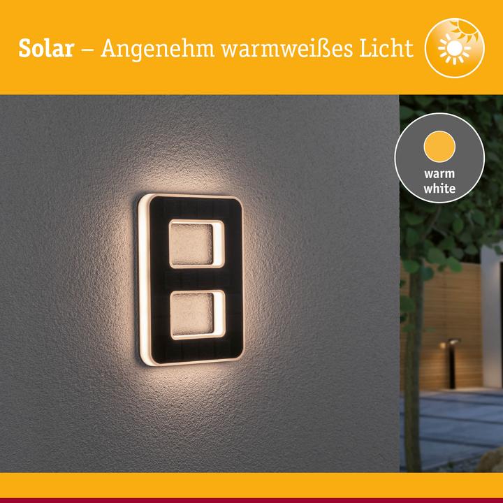 Produktbild Paulmann Solar Hausnummer (20 lm, IP44)