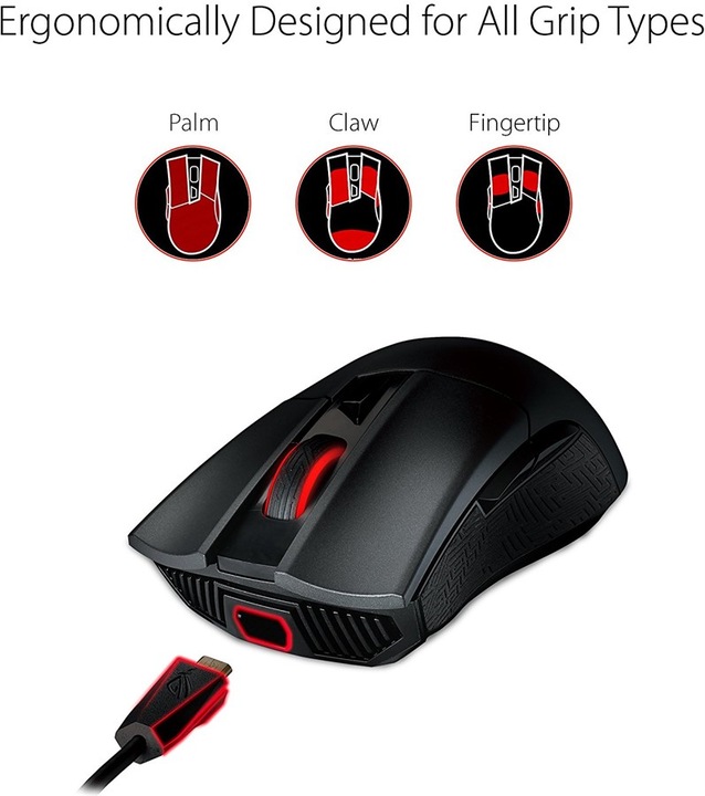 Produktbild ASUS ROG Gladius II Origin (Kabelgebunden)