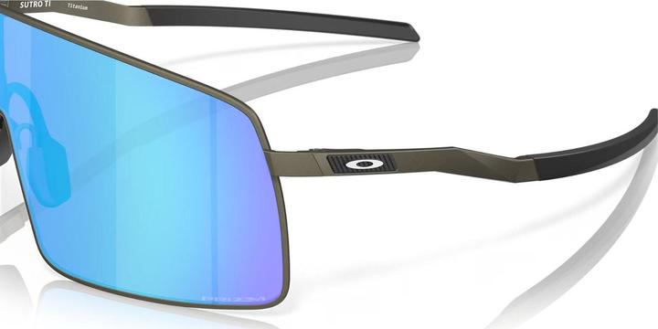 Image du produit Oakley Sutro TI lunettes de sport (Satin Lead, Prizm Sapphire, Saphirs Prizm)