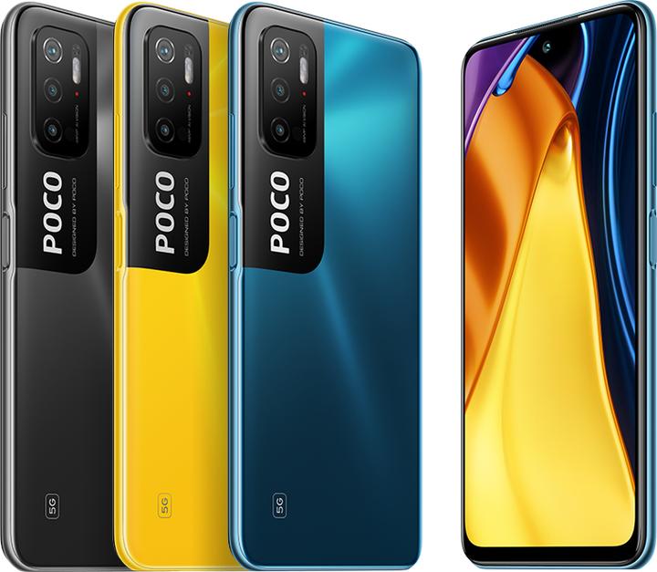 Actual product image Xiaomi Poco M5 Pro (64 GB, Cool Blue, 6.50", Hybrid Dual SIM, 5G)