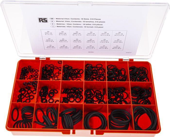Actual product image RS PRO Metric Viton(TM) O-ring kit