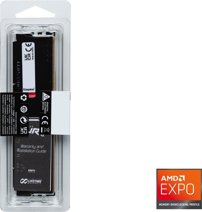 Actual product image Kingston FURY Beast (1 x 16GB, 6000 MHz, DDR5 RAM, DIMM)