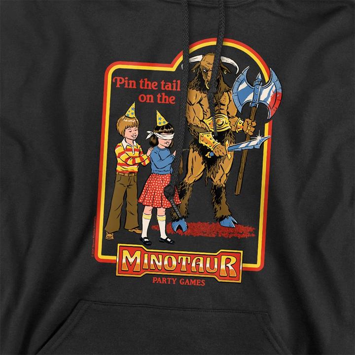 Produktbild Steven Rhodes Pin The Tail On The Minotaur Kapuzenpullover (L)