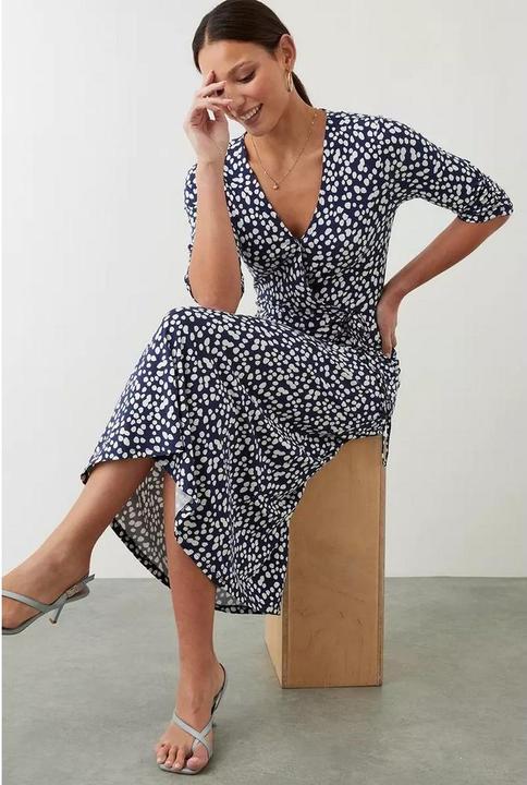 Immagine prodotto Dorothy Perkins Abito midi a portafoglio maculato (36)