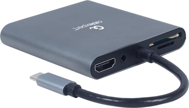 Actual product image Gembird A-CM-COMBO6-01 (USB-C, 6 ports)