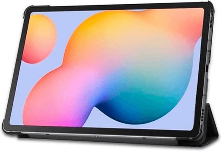 Productafbeelding Just in Case Slimme Tri-Fold hoes Zwart Samsung Galaxy Tab S6 Lite (Galaxy Tab S6 Lite)