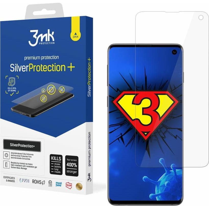 Thumbnail - 3MK protective film Silver Protection+ for Samsung Galaxy S10 (1 Stück, Samsung Galaxy S10), Smartphone Schutzfolie, Tra...