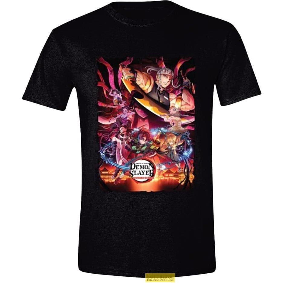 Death Note, Shirt, Demon Slayer T-Shirt Swinging Weapons (M), (M)