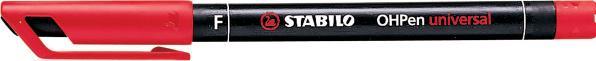 Actual product image STABILO OHPen universal foil pen permanent (Red, 0.70 mm, 1 x)