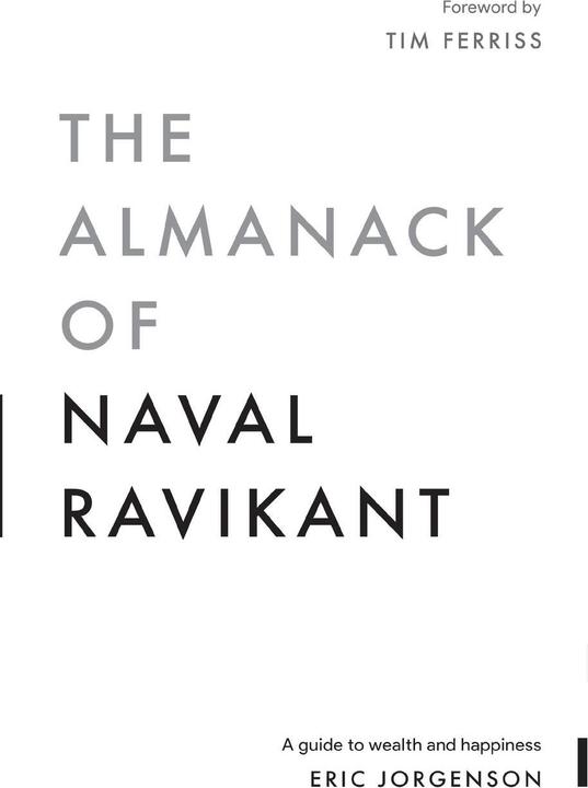 Actual product image The Almanack of Naval Ravikant (English, Eric Jorgenson, 2020)