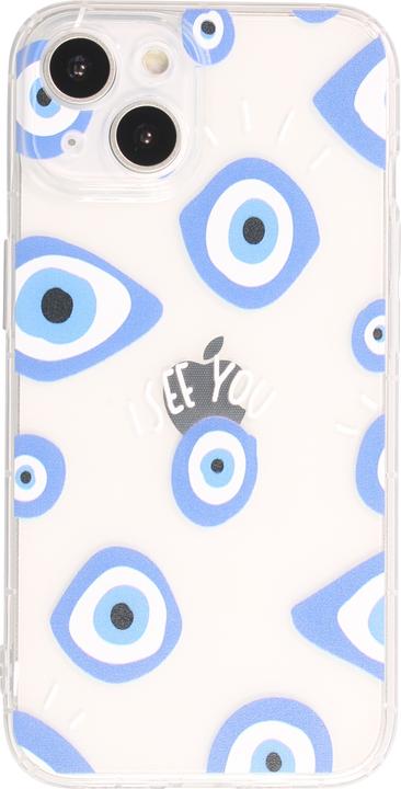 Produktbild PhoneLook Hülle Gummi Silikon transparent artistische Muster Nr. 2 (Apple iPhone 14)