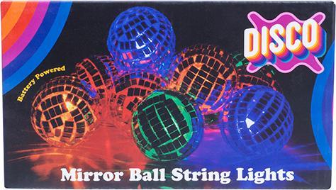 Image du produit Fizz Creations Disco Ball String Lights - 2 meters (2 m)