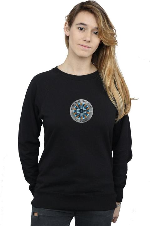 Image du produit Sweatshirt Femme/Ladies Avengers Endgame Tony Stark Heart (XXL)