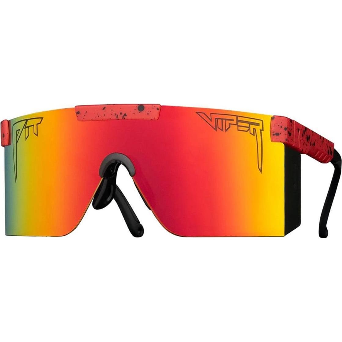Thumbnail - Pit Viper, Sportbrille, The Intimidators - Hotshot (Red, Black, Red, Black, Mehrfarbig), Rot, Schwarz