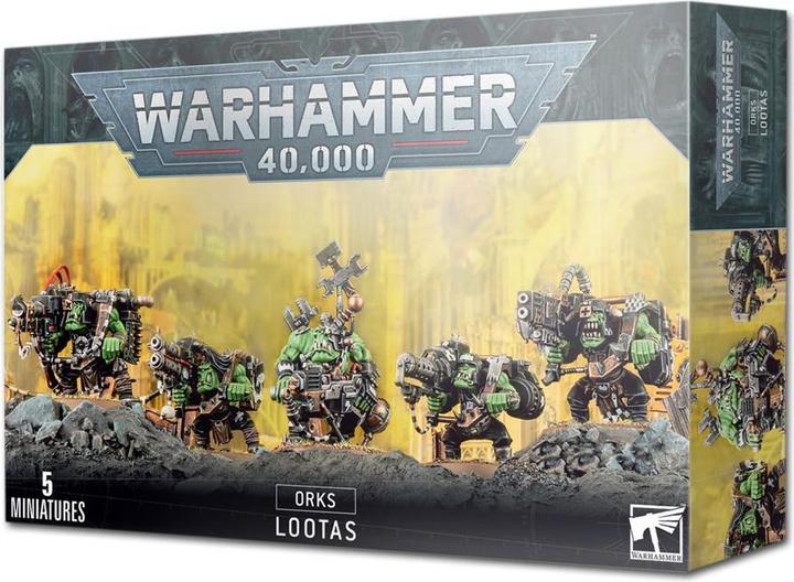 Actual product image Games Workshop Ork Lootas - Ork Burna Boyz (Plastic)