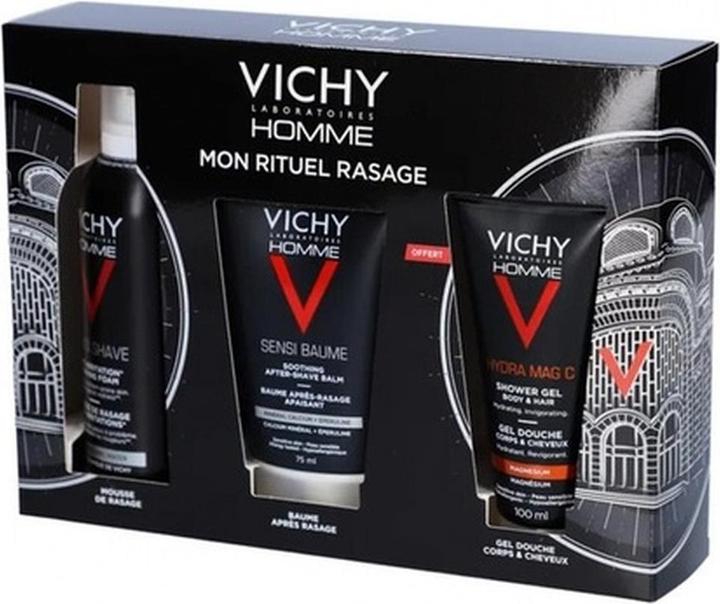 Vichy Mein Rasierritual mit drei wesentlichen Elementen