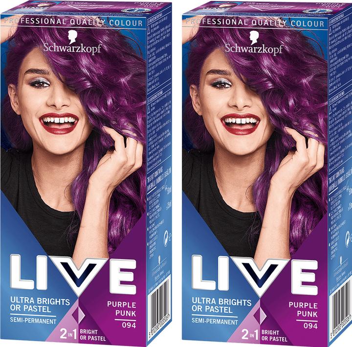 Immagine prodotto Schwarzkopf Vivi Ultra Brillanti (94 Punk viola)