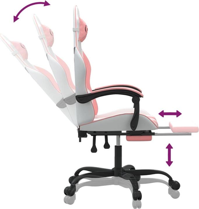 Image du produit vidaXL Gaming-Stuhl (44.50 - 54.50 cm)