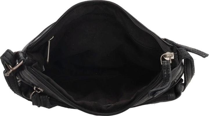 Actual product image Hide & Stitches Paint Rock Leather Shoulder Bag